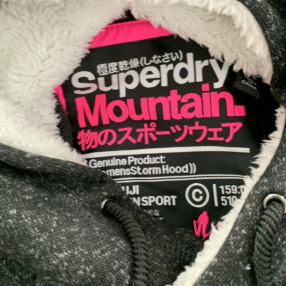 Woman’s Superdry Mountain Hoodie - Picture 4 of 9